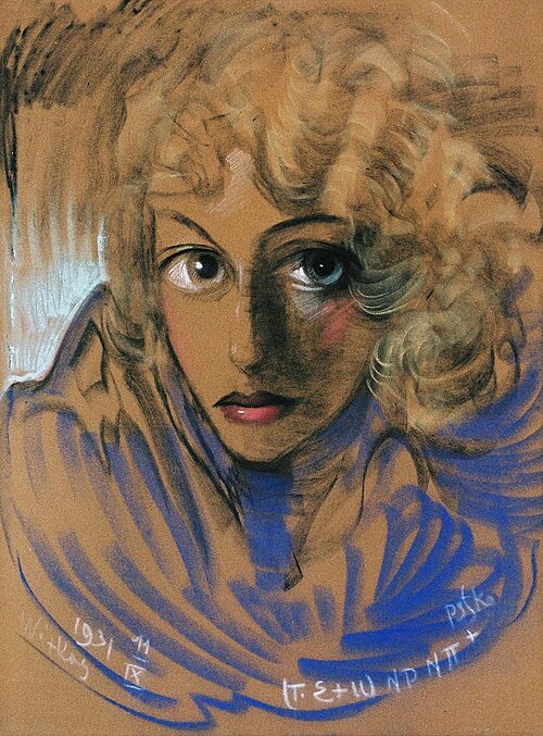 Portrait of Nena Stachurska, 1931, Stanisław Ignacy Witkiewicz