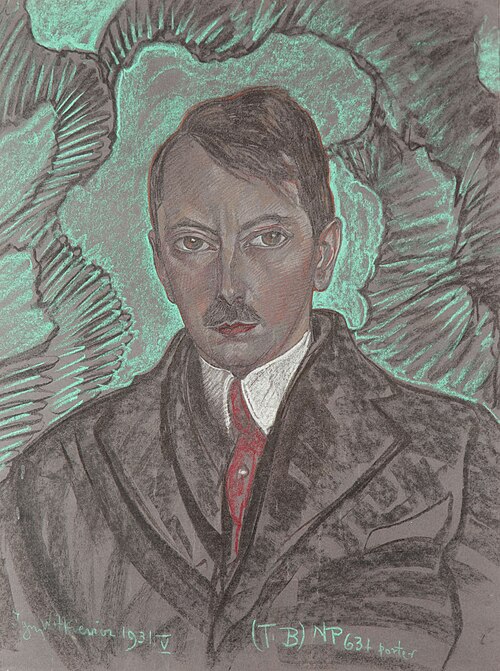 Portrait of Herman Mangel (?), 1931, Stanisław Ignacy Witkiewicz