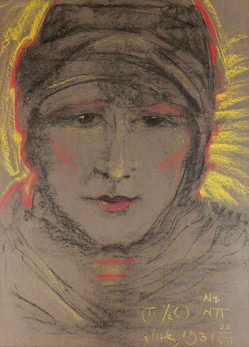Portrait of Janina Turowska, 1931, Stanisław Ignacy Witkiewicz