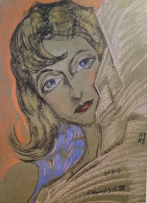 Portrait of Nena Stachurska, 1931, Stanisław Ignacy Witkiewicz