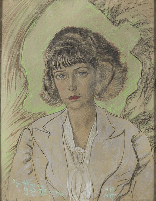 Portrait of a woman, 1933, Stanisław Ignacy Witkiewicz