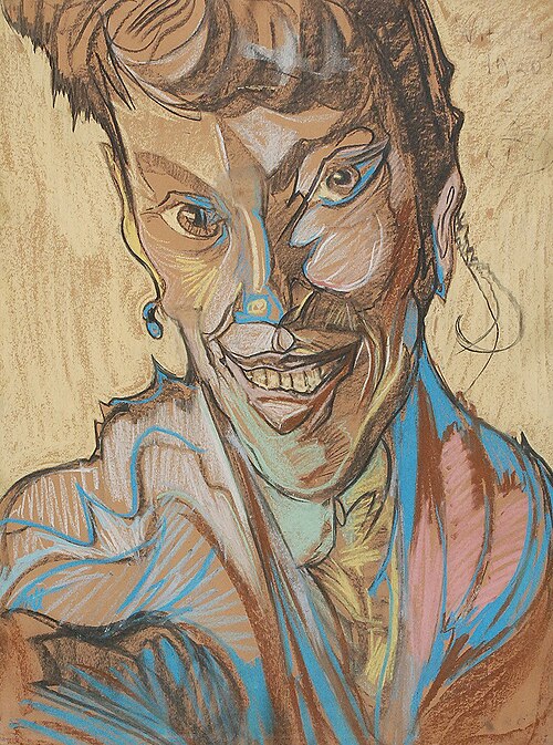 Portrait of a Woman, 1920, Stanisław Ignacy Witkiewicz