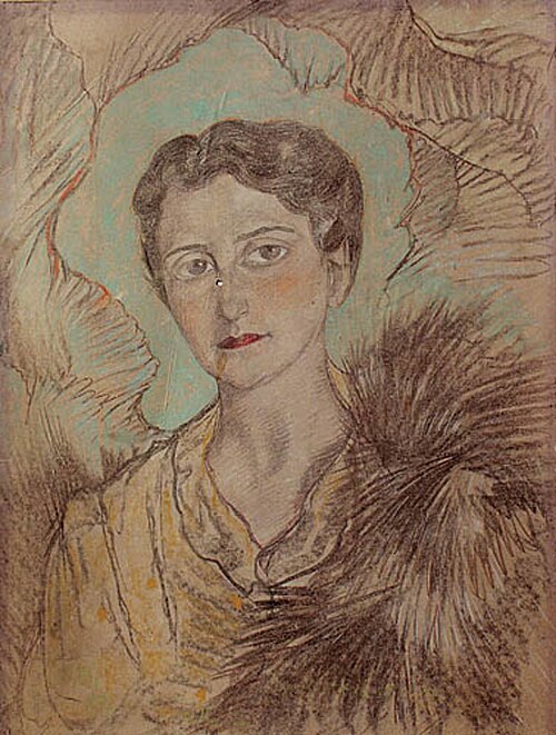 Portrait of Zofia Piotrowska, 1931, Stanisław Ignacy Witkiewicz