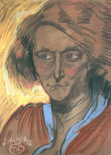 Portrait of a woman, 1928, Stanisław Ignacy Witkiewicz