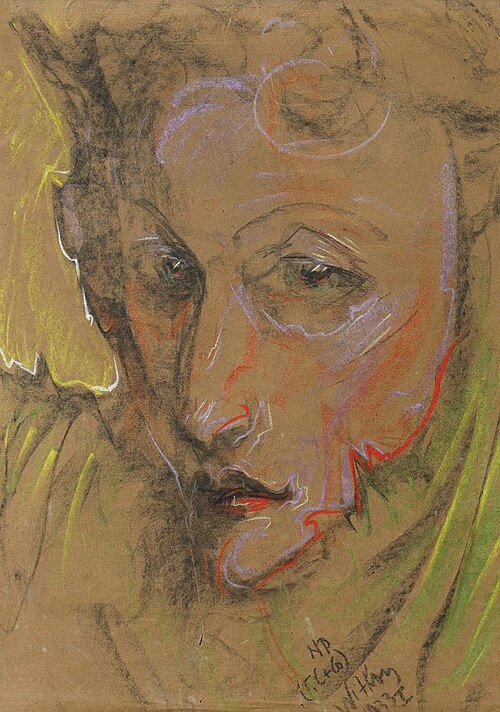 Portrait of Janina Turowska-Leszczynska, 1933, Stanisław Ignacy Witkiewicz