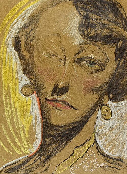 Portrait of Aleksandra Totwenowa, 1930, Stanisław Ignacy Witkiewicz