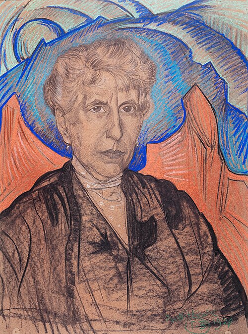 Portrait of a woman, 1924, Stanisław Ignacy Witkiewicz