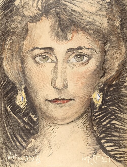 Portrait of Janina Czerbakowa née Soborska, 1929, Stanisław Ignacy Witkiewicz