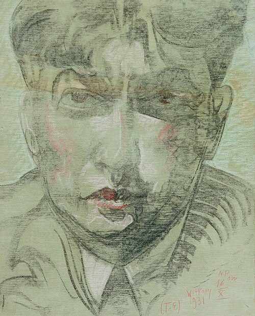 Male portrait, 1931, Stanisław Ignacy Witkiewicz