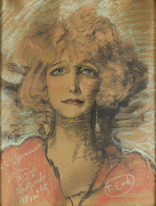 Portrait of Olga Wojakowa, 1929, Stanisław Ignacy Witkiewicz