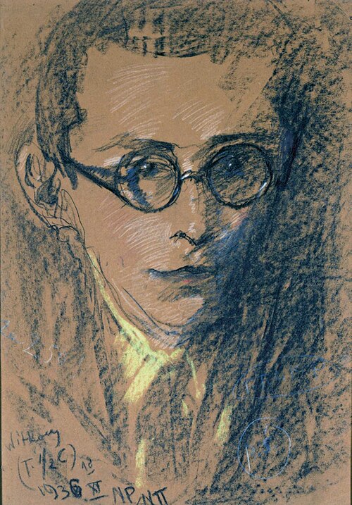 Portrait of Jerzy Maciak, 1936, Stanisław Ignacy Witkiewicz