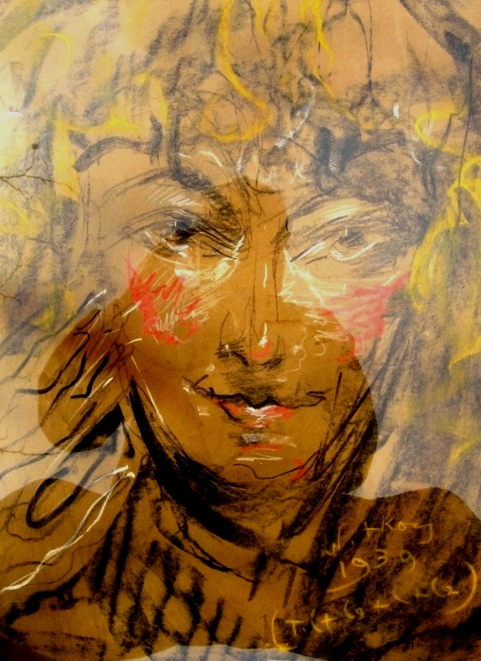 Portrait of Janina Brzostowska, 1930, Stanisław Ignacy Witkiewicz