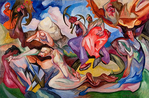 Struggle, 1920, Stanisław Ignacy Witkiewicz