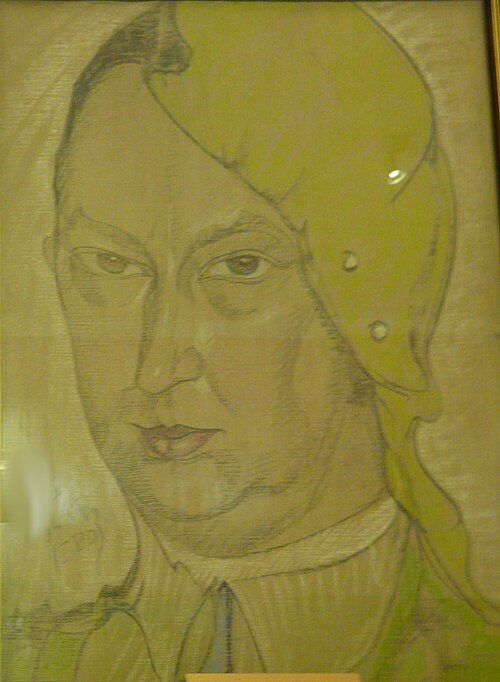 Portrait of Juliusz Czechowicz, 1932, Stanisław Ignacy Witkiewicz