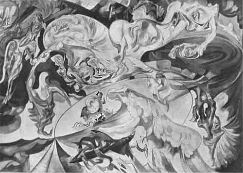 Elemental battle, 1921, Stanisław Ignacy Witkiewicz