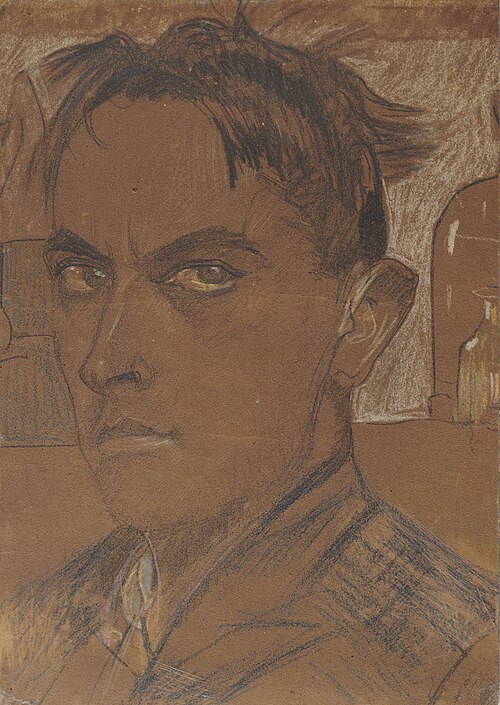 Autoportrait, 1910, Stanisław Ignacy Witkiewicz
