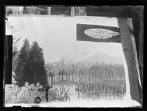 Pre-Tatra islands, board design for the Tatra Museum, 1900, Stanisław Ignacy Witkiewicz