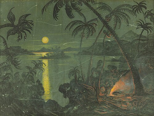 Australian landscape, 1923, Stanisław Ignacy Witkiewicz