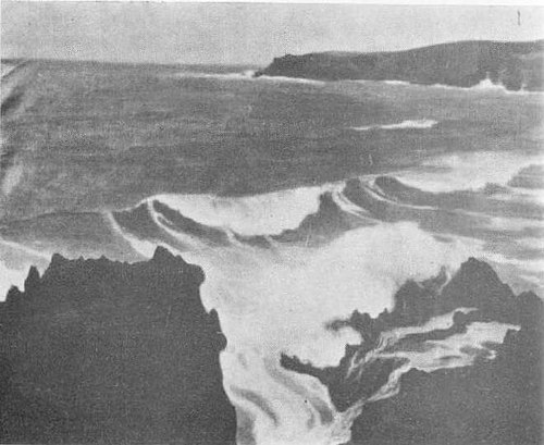 Wave by the shore, 1911, Stanisław Ignacy Witkiewicz