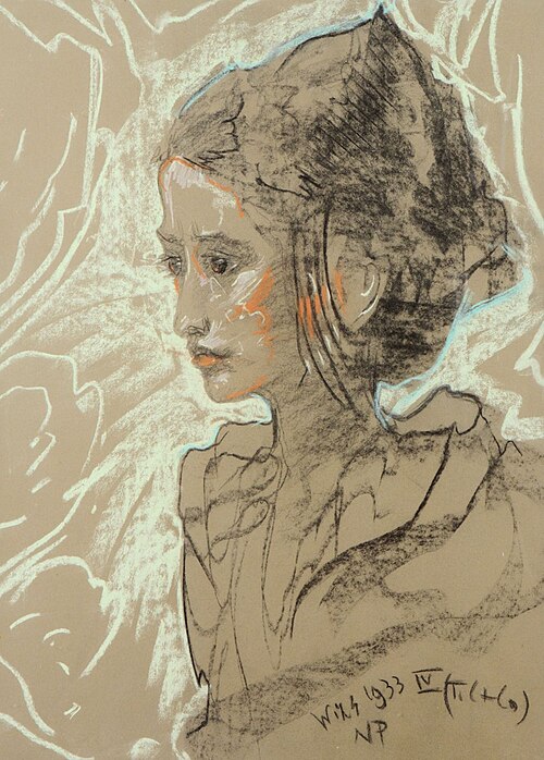 Portrait of Maria Gertnerówna, 1933, Stanisław Ignacy Witkiewicz