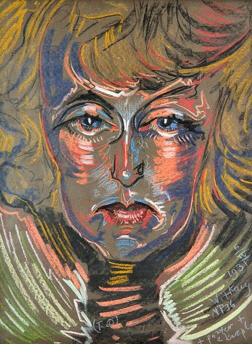 Portrait of Nena Stachurska, 1931, Stanisław Ignacy Witkiewicz