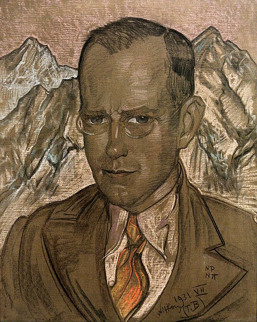 Portrait of Tadeusz Zwoliński, 1931, Stanisław Ignacy Witkiewicz
