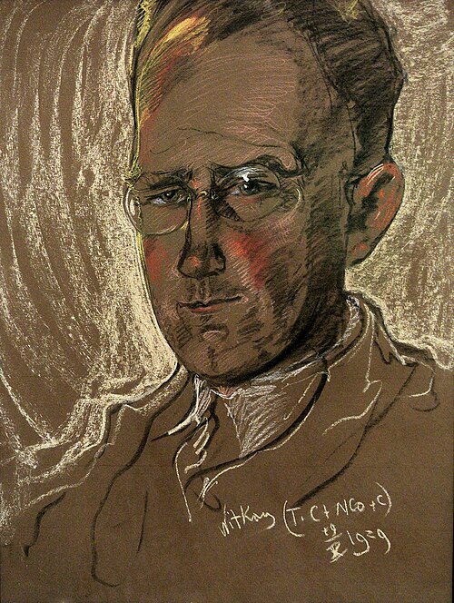 Portrait of Tadeusz Zwoliński, 1929, Stanisław Ignacy Witkiewicz