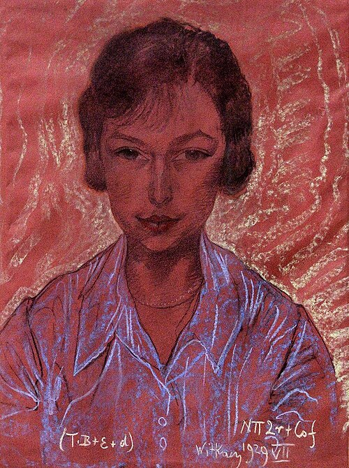 Portrait of a woman, 1929, Stanisław Ignacy Witkiewicz