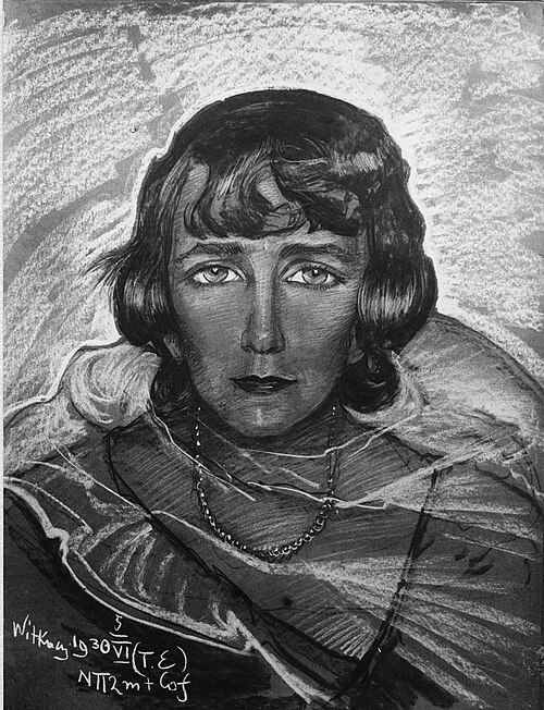 Portrait of Zofia Nałkowska, 1930, Stanisław Ignacy Witkiewicz