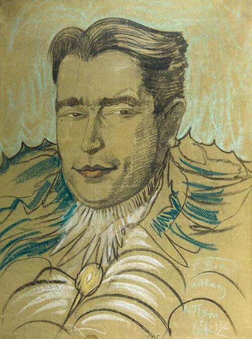Portrait of Marian Steinsberg, 1928, Stanisław Ignacy Witkiewicz
