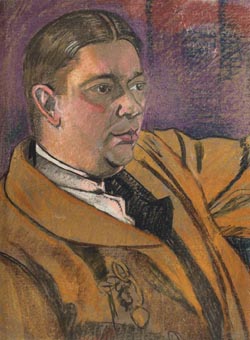 Portrait of Stefan Kiedrzyński, 1917, Stanisław Ignacy Witkiewicz