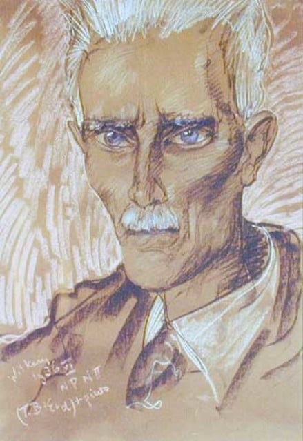 Portrait of Ignacy Daszyński, 1936, Stanisław Ignacy Witkiewicz
