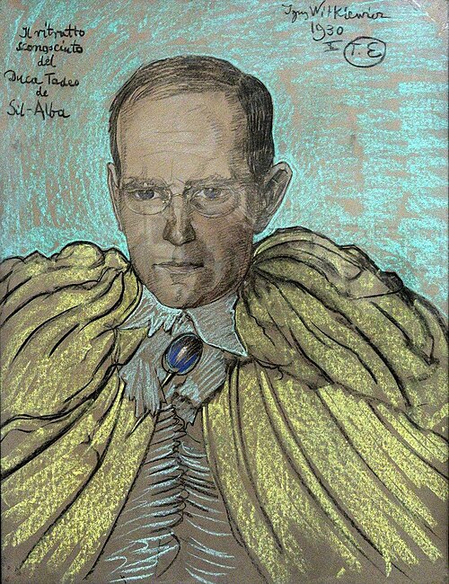Portrait of Tadeusz Zwoliński, 1930, Stanisław Ignacy Witkiewicz