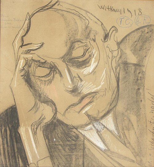 Portrait of Prince Alexander Fryderyk Radziwiłł, 1918, Stanisław Ignacy Witkiewicz