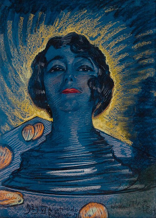 Portrait of Henryka Soroko – Labordaire, 1929, Stanisław Ignacy Witkiewicz
