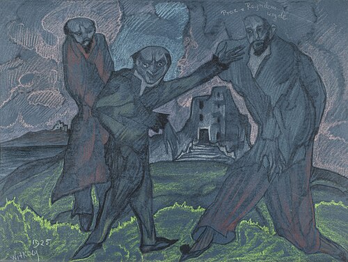 Out with Reynel in general, 1925, Stanisław Ignacy Witkiewicz