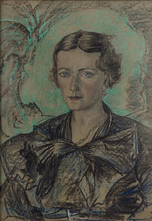 Portrait of a woman, 1935, Stanisław Ignacy Witkiewicz