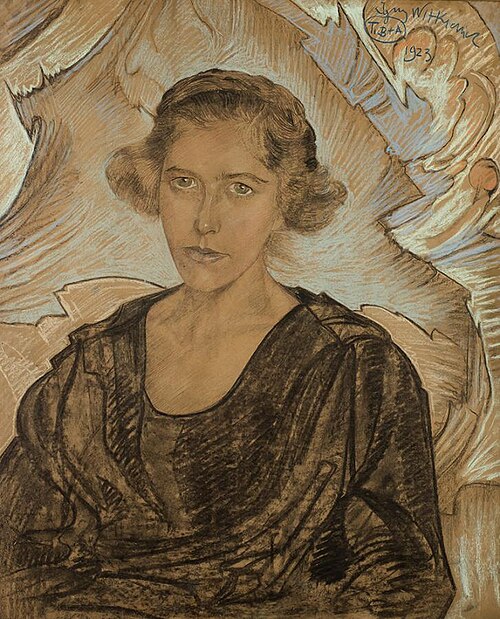 Portrait of a woman, 1923, Stanisław Ignacy Witkiewicz