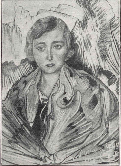 Portrait of Ms. Janina Szreniawa, 1924, Stanisław Ignacy Witkiewicz