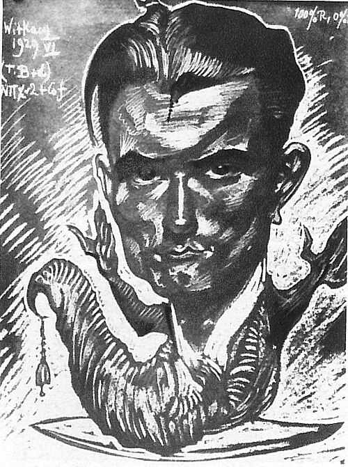 Portrait of Jan Ulatowski, 1929, Stanisław Ignacy Witkiewicz