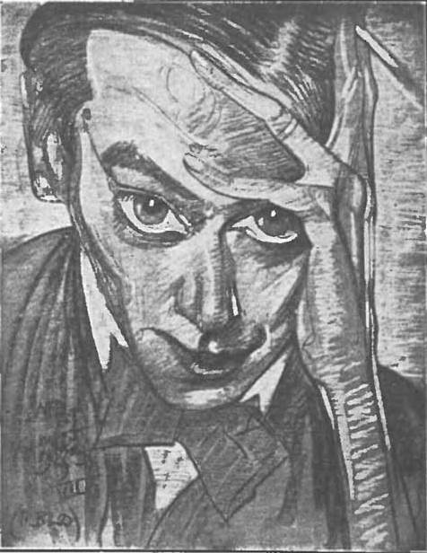 Portrait of Stanisław Wasylewski, 1929, Stanisław Ignacy Witkiewicz