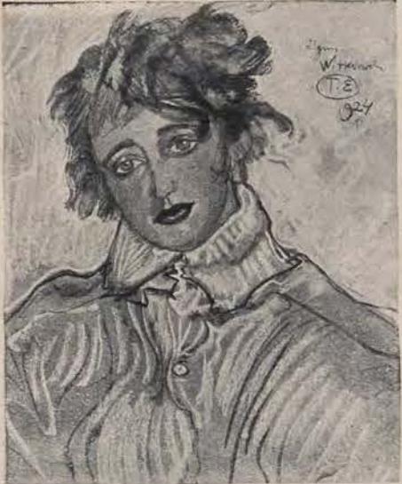 Portrait of Ms. P., 1924, Stanisław Ignacy Witkiewicz