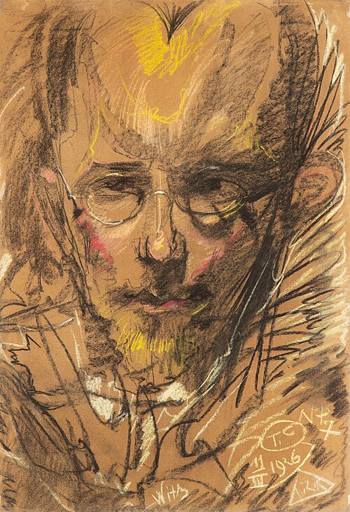 Portrait of Zdzisław Skibiński, 1926, Stanisław Ignacy Witkiewicz