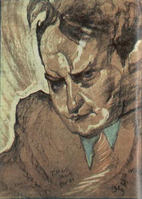 Portrait of Stefan Szuman, 1929, Stanisław Ignacy Witkiewicz