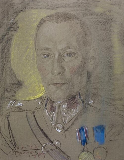 Portrait of Franciszek Maciak, 1934, Stanisław Ignacy Witkiewicz