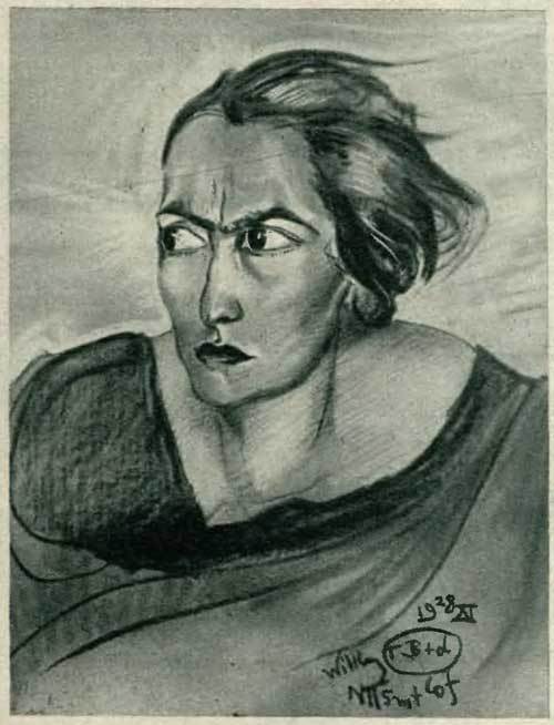 Portrait of Kazimiera Rychterówna, 1928, Stanisław Ignacy Witkiewicz
