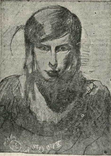 Portrait of Janina Filipowska, 1928, Stanisław Ignacy Witkiewicz
