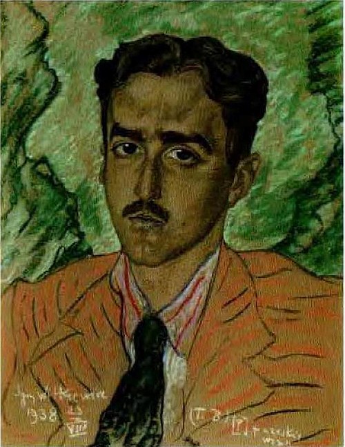 Portrait of Casimir Lewy, 1937, Stanisław Ignacy Witkiewicz