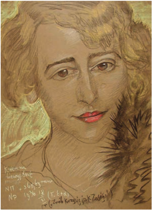 Portrait of Helena Maciakowa, 1936, Stanisław Ignacy Witkiewicz
