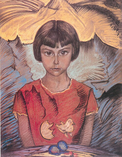 Portrait of Zofia Minkiewiczowna (Zakrzewska), 1927, Stanisław Ignacy Witkiewicz